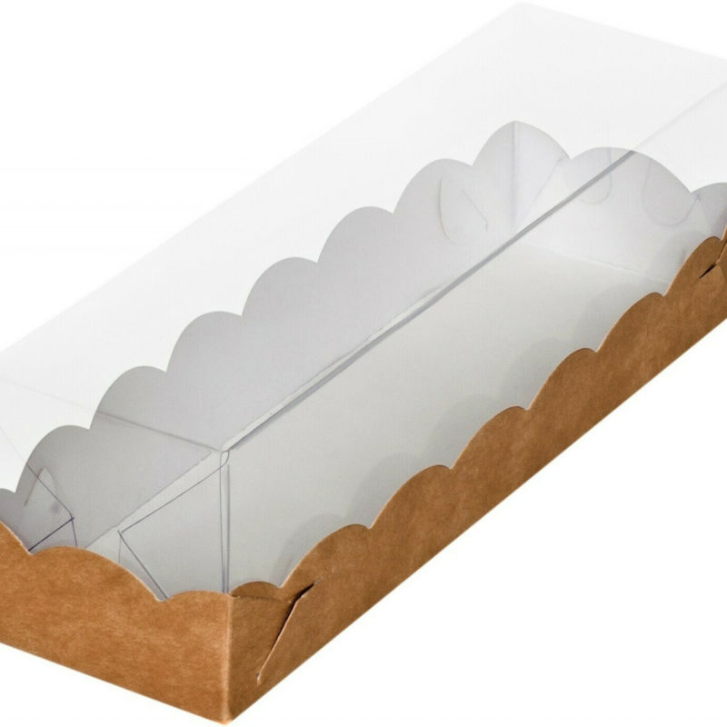 Коробка для Macaron, крафт, размер 190*55*55 мм.