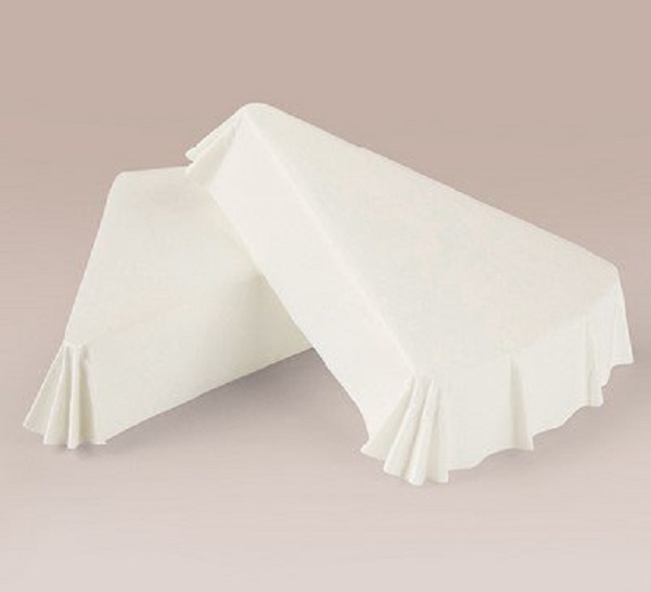 Капсулы бумажные Тарталетка, треугольные, белые, 102х75х25 мм, 20 шт.